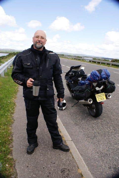 Family man Gordon Alexander was a biker for 35 years