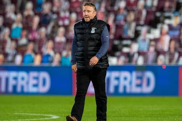 Inverness manager John Robertson earlier this season at Tynecastle when his side met Hearts in the Betfred Cup  (Photo by Ross Parker / SNS Group)
