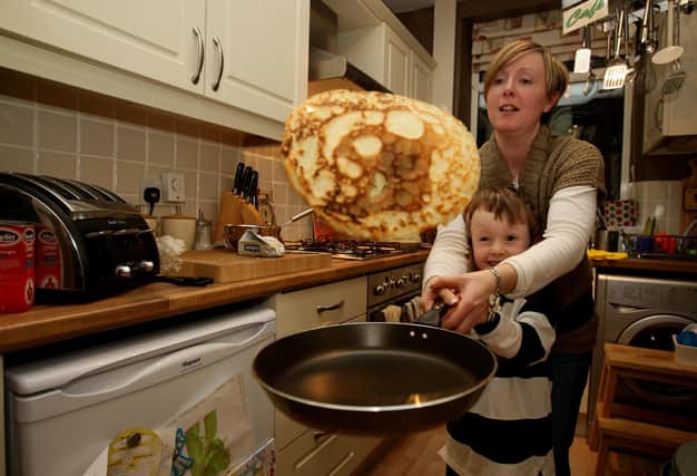 Safe to say that Hayley's attempt at making low-sugar, low-carb pancakes did not turn out like this (Picture: Dave Thompson/PA Wire)