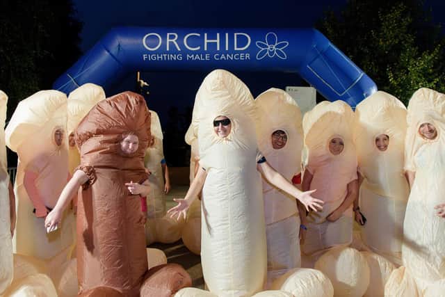 The Great Willy Waddle, coming to Holyrood Park, Edinburgh in June, has been raising funds for male cancer charity Orchid since 2016.