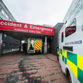 Delays in A&E have been blamed on a shortage of beds elsewhere in hospitals