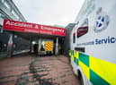 Delays in A&E have been blamed on a shortage of beds elsewhere in hospitals
