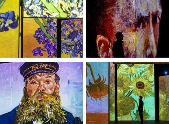 A look inside the Van Gogh Alive exhibition which is currently in Edinburgh