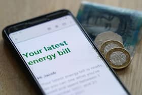 An illustration of an online energy bill, as the cost of living crisis is quickly becoming an emergency, SNP Westminster leader Ian Blackford has said.