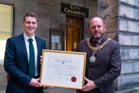 Peter Sawkins made history last year when he was crowned the youngest ever - and first Scottish - winner of the Great British Bake Off. Picture: ©2021 The Edinburgh Reporter