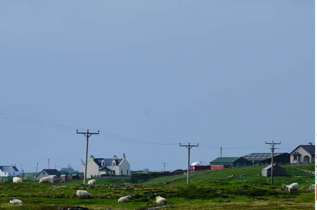 South Uist, Outer Hebrides, where Gaelic speakers account for around 60 per cent of the population. The figure rises to 82 per cent in some pockets of the island.