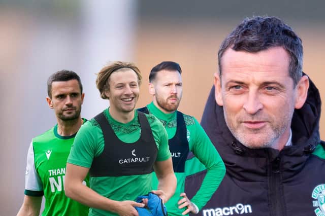 Hibs fans had three personnel concerns on their minds