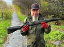 John Robertson was out fishing with friends when he caught hold of a semi-automatic M1 Garand assault weapon