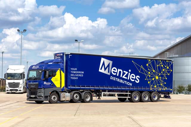 Menzies Distribution said it was taking recycling to the next level, working with partners, including Aura Brand Solutions, to convert disused PVC curtains from its largest vehicles into colourful, durable bags.