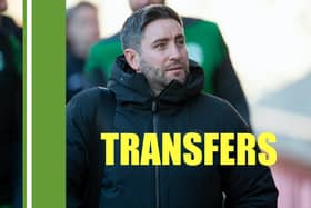 Lee Johnson has already spoken to the Hibs players he wants to move on in January. Picture: Ross Parker / SNS