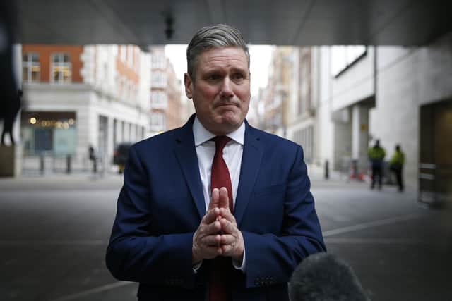 Keir Starmer has decided his views on Scottish politics should take precedence over Scottish Labour's (Picture: Hollie Adams/Getty Images)