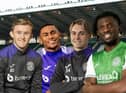 Ewan Henderson, Demi Mitchell, Elias Melkersen, and Rocky Bushiri were among the new arrivals at Hibs in January