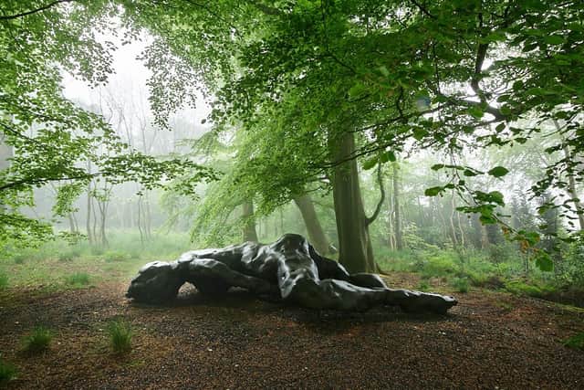 Tracey Emin has created a six-metre long bronze sculpture, I Lay Here For You,, for Edinburgh's outdoor gallery, Jupiter Artland.