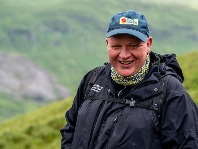 Dougie Baird, chief executive at the Outdoor Access Trust for Scotland, one of the organisations to have so far benefited from the funding.