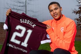 New Hearts signing Toby Sibbick is ready to face Motherwell.