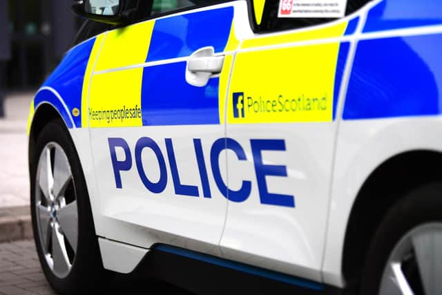 Police chased a driver down Edinburgh Road in Bathgate, West Lothian.