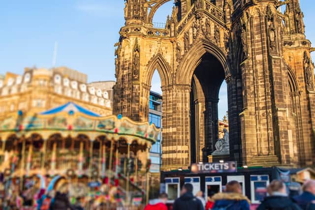 Edinburgh Christmas Market is being run by the organisers of London's Hyde Park Winter Wonderland in 2022 (Getty Images)