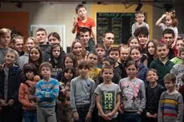 Ukrainian orphans are due to fly to the UK after fleeing war in their home country.