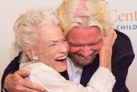 Richard has paid tribute to his 'fearless' mother, Eve Branson (Picture: Virgin)