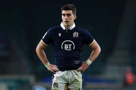 Cam Redpath enjoyed an outstanding Scotland debut against England but has now been ruled out with a neck injury. Picture: David Rogers/Getty Images