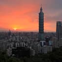 Sunset over Taipei, Taiwan (Picture: Daniel Shih/AFP via Getty Images)