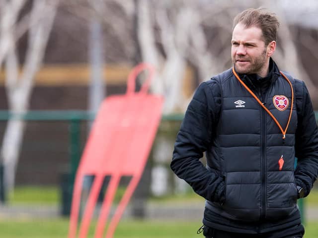 Hearts manager Robbie Neilson has a few players missing through injury for Saturday's match with Ross County. Picture: SNS
