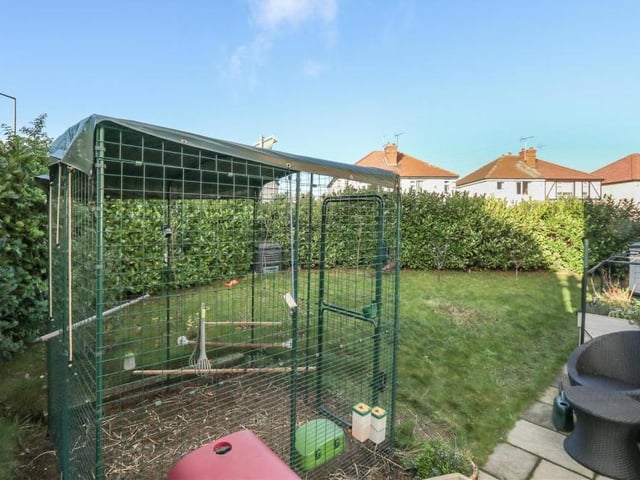 Another view of the garden shows there is room for whatever takes your fancy, not to mention a nice grassed area.