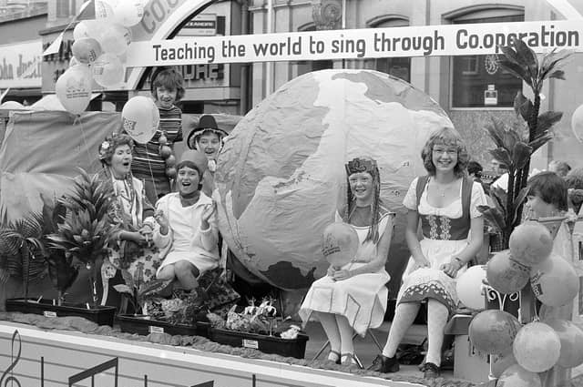 Can you spot anyone you know on this float?