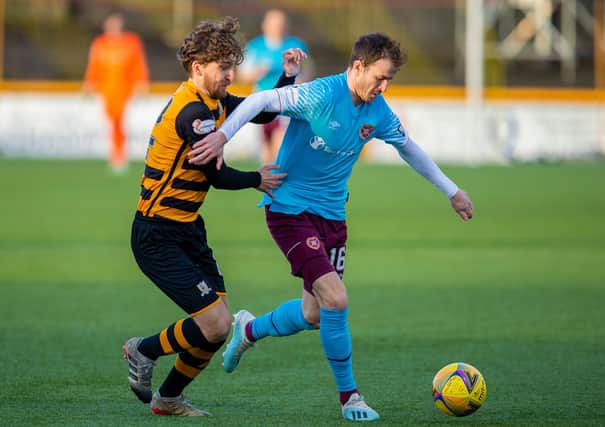 Liver coverage from the Indodrill Stadium as Hearts face Alloa. Picture: SNS