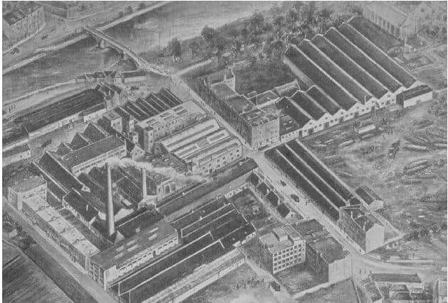The old wire mill played a key part in the war effort
