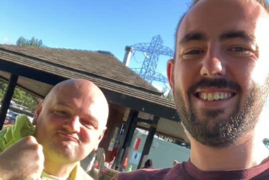English comedian Lee Kyle was spotted in Edinburgh this month by Cal Halbert, who said: "I met South Tyneside’s Teenage Rock and Roll Machine Lee Kyle!"