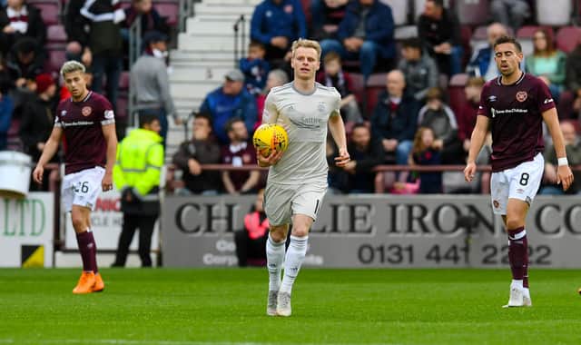 Gary Mackay-Steven signing shows Hearts mean business says new sporting director Joe Savage. Picture: SNS