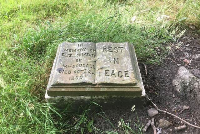 A cash reward has been offered for the safe return of a 123-year-old Victorian gravestone after it was stolen from an Edinburgh cemetery.