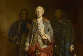 Bonnie Prince Charlie Entering the Ballroom at Holyroodhouse, by John Pettie. The leader of the Jacobite army caused a stir when he arrived in the capital in September 1745 with the city the nerve centre of the rising for six weeks. PIC: Royal Collections Trust.