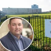 The halting of plans for a new GP practice at Liberton High School in Edinburgh have been called "deeply troubling" by Tory MSP MIles Briggs