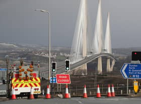 The Queensferry Crossing has been closed by falling ice three times within a year. Picture: Andrew Milligan/PA Wire