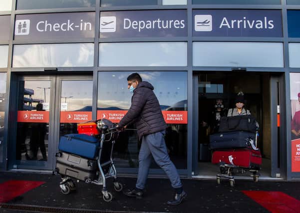 From tomorrow all international arrivals at Scottish airports will have to go to quarantine hotels.