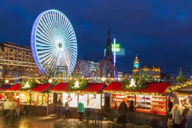 Edinburgh Christmas Market has been taking place in Princes Street Gardens since 1993 (Getty Images)