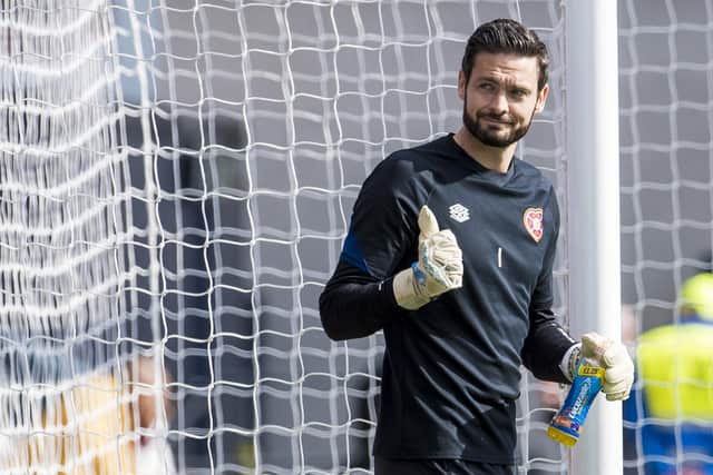 Craig Gordon has been in top form all season for Hearts.