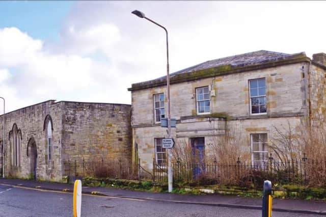 The former church hall on West Street, Penicuik.