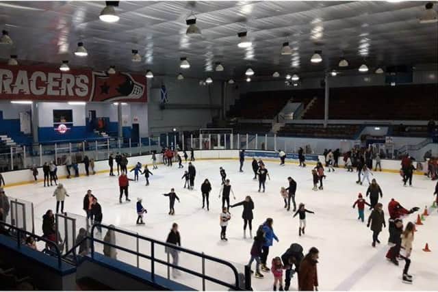 Murrayfield Ice Rink on a busy day before the Covid-19 pandemic. Photograph: Murrayfield Ice Rink.