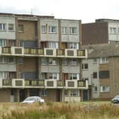 Picturs here the flats at Hyvots Terrace, demolished as part of a £40 million regeneration plan in the late 2000s.