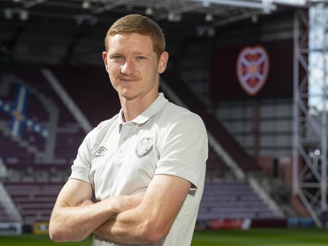 Kye Rowles is relishing the prospect of group stage European football at Hearts. Picture:  Picture: Mark Scates / SNS