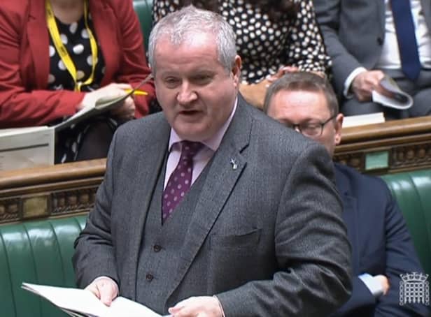 SNP Westminster leader Ian Blackford said “every party from Scotland is lined up against” the Prime Minister as he welcomed the opportunity of a snap general election.