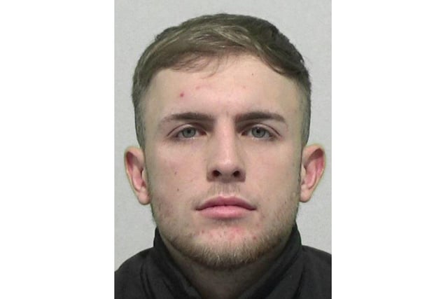 Riddell, 23, of Kelly Crescent, Sherburn, Durham, was jail him for two years and eight months and banned him from the roads for a further four years and four months for three counts of dangerous driving, five counts of driving whilst disqualified, handling stolen goods, possession of a class B drug, driving with specified drug above the limit, and taking a conveyance without authority