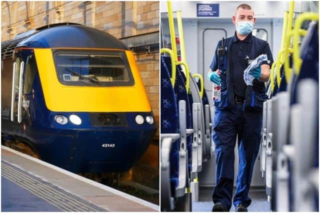 Physical distancing on trains and at stations will reduce to a minimum of one metre from Monday, 27 July, Scotland’s Railway announced today.