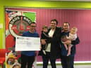 DadsRockandSupportedYoungDadRecieveCheque(withBabiesMcKenzie(L)andMcKenna(R))2.jpeg

Young dads supported by Dads Rock receive the award - with babies McKenzie and McKenna.