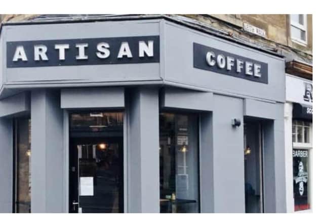The applicant who wants to turn an abandoned Leith industrial unit into an indoor and outdoor food marketplace owns Artisan Coffee on Leith Walk. Photo: Artisan Coffee