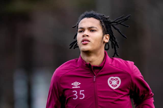 Toby Sibbick is close to resuming full training with Hearts