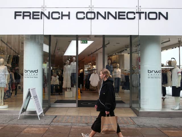 In December, French Connection said it had seen 'encouraging' sales after some stores were able to reopen, before the latest lockdowns kicked in across the UK.